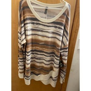 Honeyme Curvy Long Sleeve Top Size XXL